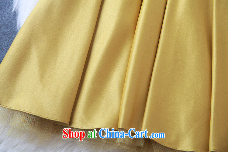 Memnarch Guanqun Connie 2015 yuan a stylish literary Lady style ceremony dress dress dress a wipe for chest dresses T 3148 yellow XL pictures, price, brand platters! Elections are good character, the national distribution, so why buy now enjoy more preferential! Health