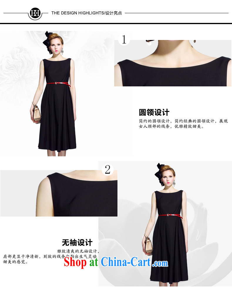 Pi-Mrs Diana would fall 2015 new round-collar sleeveless long antique dresses A Field skirt the skirt dress BH 02134179 black L pictures, price, brand platters! Elections are good character, the national distribution, so why buy now enjoy more preferential! Health