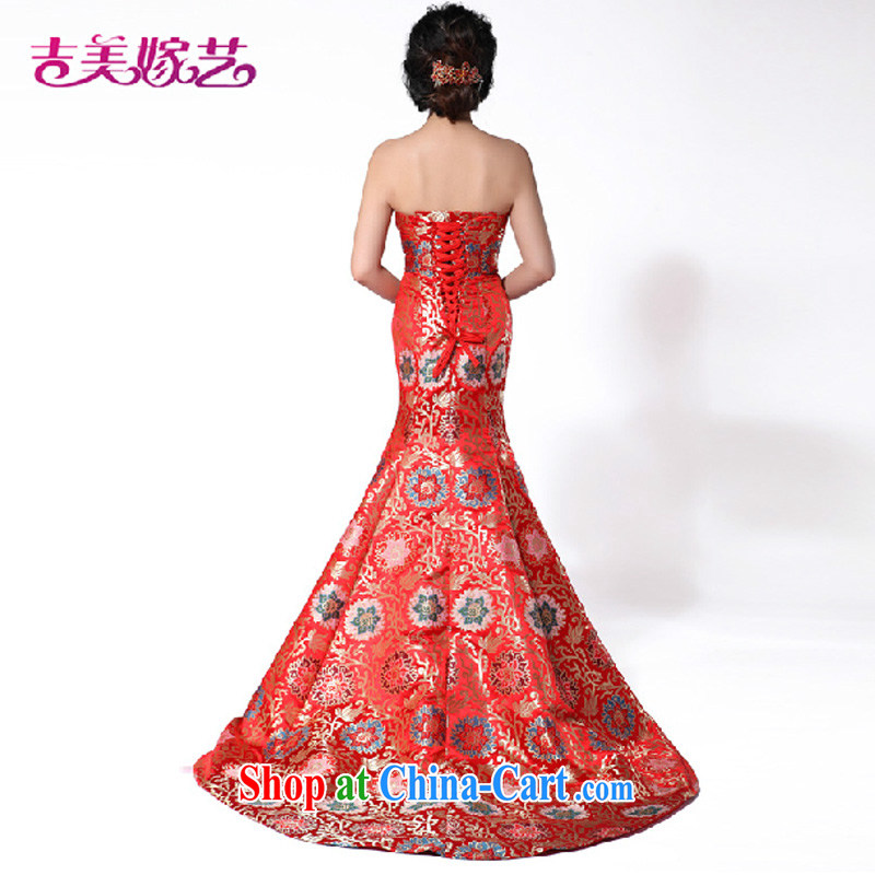 wedding dresses, marry us performing arts 2015 new Mary Magdalene antique chest dress tail LT 995 bridal gown red L, Jimmy married arts, shopping on the Internet