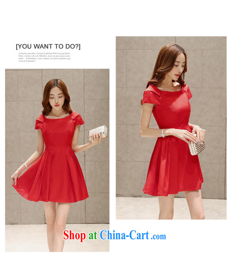 Economy The 2015 summer dress style red dress dresses won a field for cultivating graphics thin retro skirt red XL pictures, price, brand platters! Elections are good character, the national distribution, so why buy now enjoy more preferential! Health