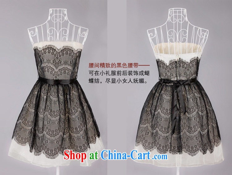 GOSSIP . D special black dress Princess beauty banquet short small dress the code erase chest lace dress 1017 black European root Elizabeth L pictures, price, brand platters! Elections are good character, the national distribution, so why buy now enjoy more preferential! Health