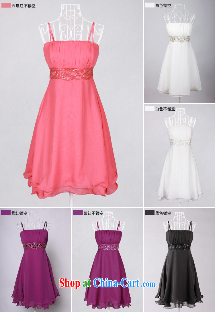 GOSSIP . D special bridesmaid toast dress uniform dress short Princess sweet little dress Evening Dress dress 1037 Lake green waist Openwork L pictures, price, brand platters! Elections are good character, the national distribution, so why buy now enjoy more preferential! Health