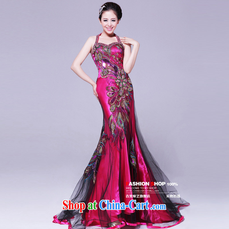 Jimmy married arts and exports of high-end wedding dresses, marry us performing arts 2015 new 010 the code bridal dresses red 6 #, Jimmy married arts, shopping on the Internet