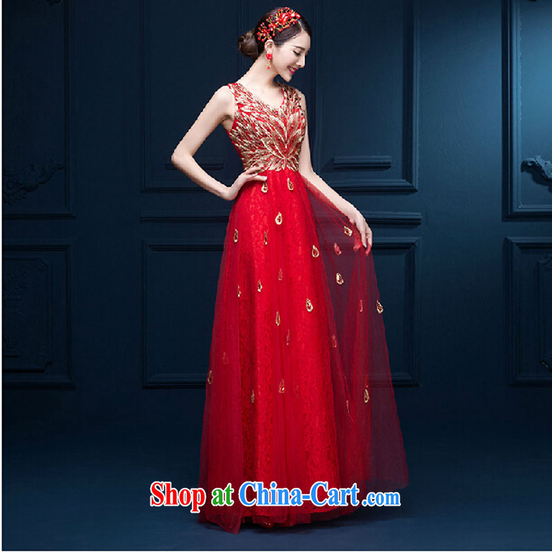 2015 new wedding double-shoulder bridal wedding toast serving long, cultivating banquet dress dresses show girls summer pink tailored to please contact customer service, pure bamboo love yarn, shopping on the Internet