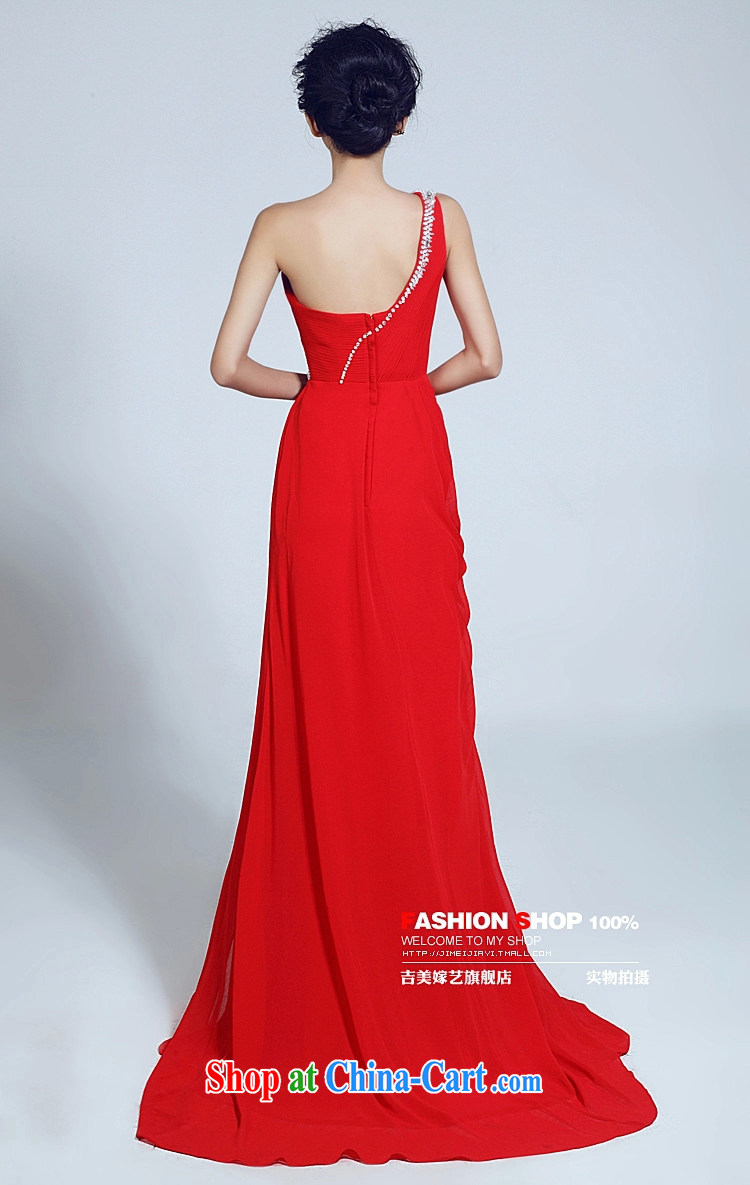 wedding dresses Jimmy married arts 2015 new single shoulder Korean bridal gown tail LT 6033 bridal gown red S pictures, price, brand platters! Elections are good character, the national distribution, so why buy now enjoy more preferential! Health