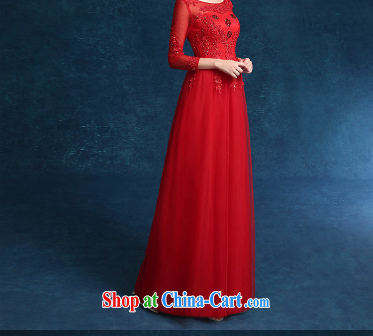 Kou Connie original 2015 new wedding dresses red dress long, large, bridal wedding toast served in summer cuff long red tailored final pictures, price, brand platters! Elections are good character, the national distribution, so why buy now enjoy more preferential! Health