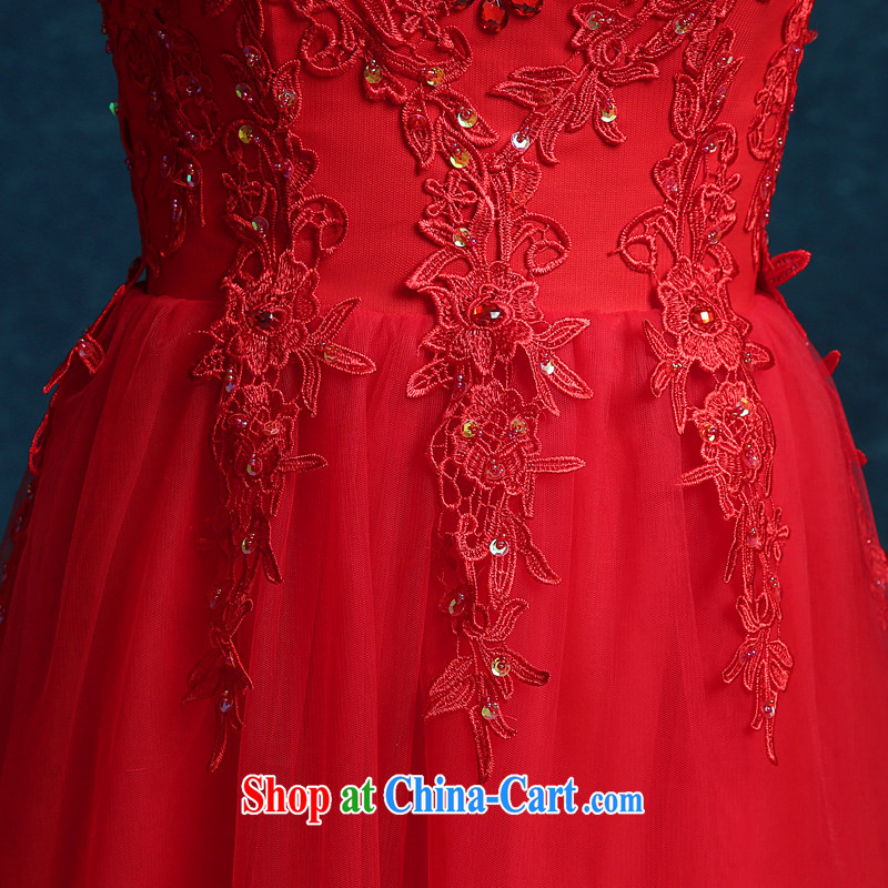 Kou Connie original 2015 new wedding dresses red dress long, large, marriages served toast, long sleeves, red tailored final, Kou (JIAONI), online shopping
