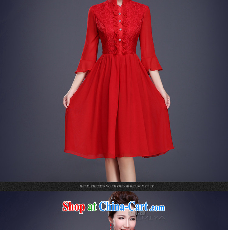 J. MIA dress short 2015 new summer red marriages served toast bridesmaid clothing evening banquet dress female Red XXL pictures, price, brand platters! Elections are good character, the national distribution, so why buy now enjoy more preferential! Health