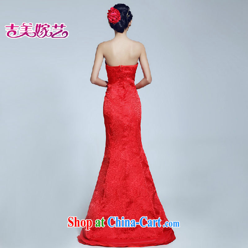 wedding dresses, marry us performing arts 2015 New Beauty video thin tail dress LT 6030 bridal gown red XL, Jimmy married arts, shopping on the Internet
