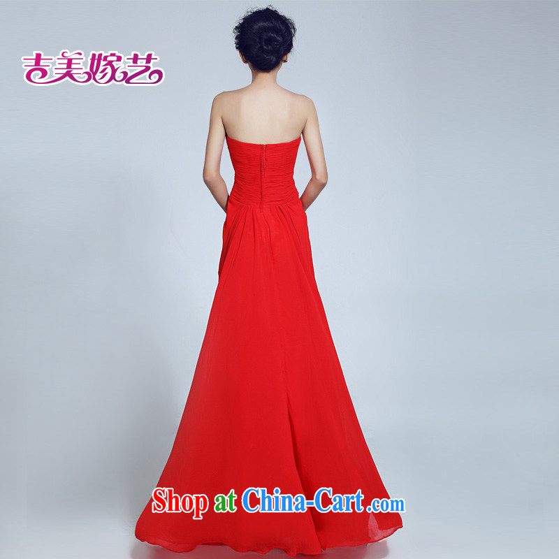 wedding dresses Jimmy married arts 2015 new erase chest Korean bridal gown tail LT 6032 bridal gown red XL, Jimmy married arts, shopping on the Internet