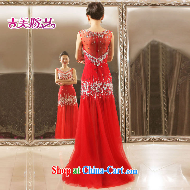 wedding dresses, marry us performing arts 2015 new dual-shoulder Korean dress LS 7300 alignment to bridal dresses red S, Jimmy married arts, shopping on the Internet