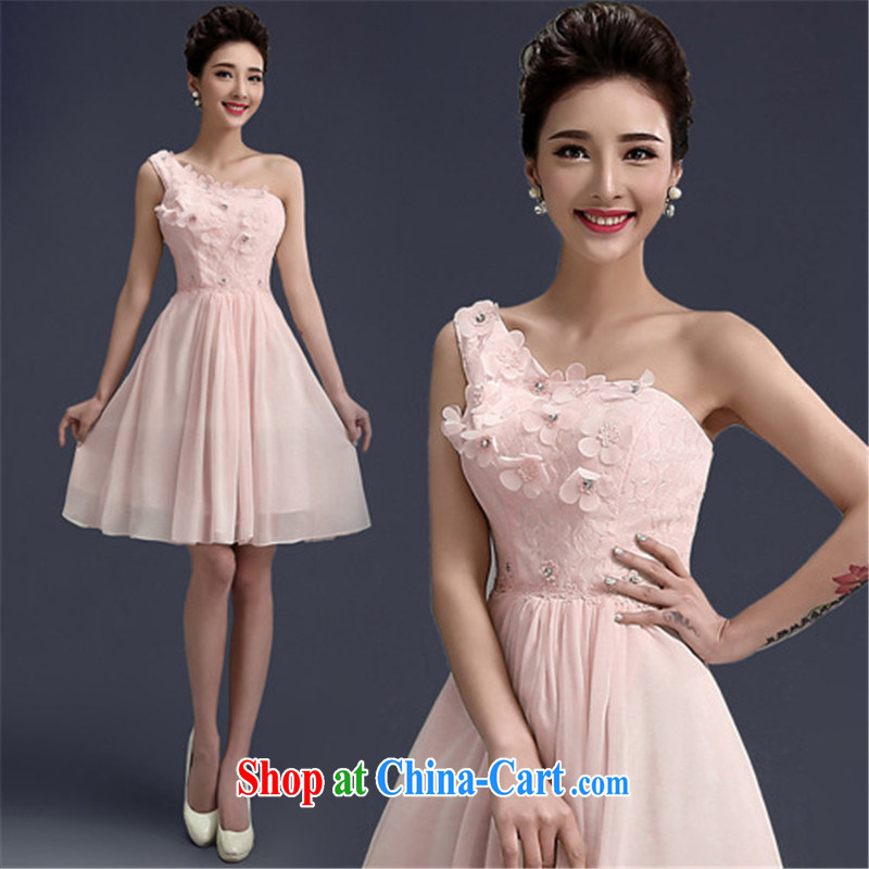 joshon &Joe summer 2015 new bridesmaid dresses in pink with flowers and sisters graduation dress dinner dress small 5 XL, joshon&Joe, and shopping on the Internet