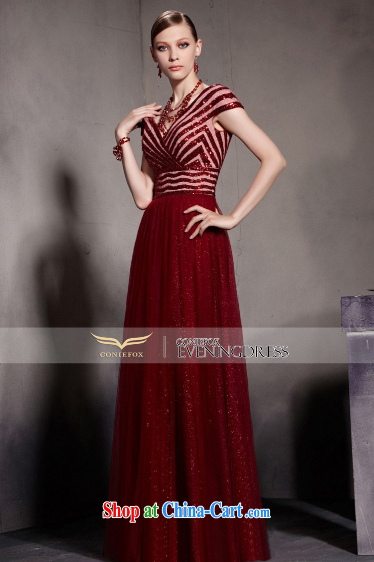 Creative Fox Evening Dress New Red bows dress V deep sense of fall dress long skirt wedding dress welcome dress presided over 30,580 dresses red XXL pictures, price, brand platters! Elections are good character, the national distribution, so why buy now enjoy more preferential! Health