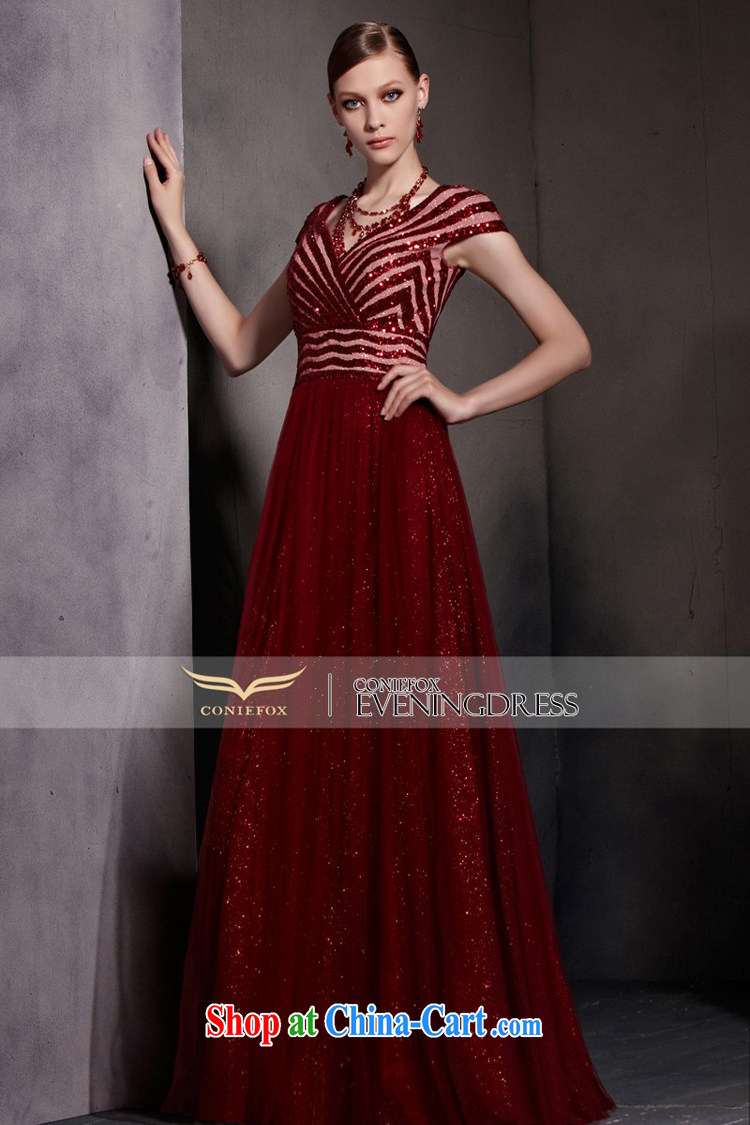 Creative Fox Evening Dress New Red bows dress V deep sense of fall dress long skirt wedding dress welcome dress presided over 30,580 dresses red XXL pictures, price, brand platters! Elections are good character, the national distribution, so why buy now enjoy more preferential! Health
