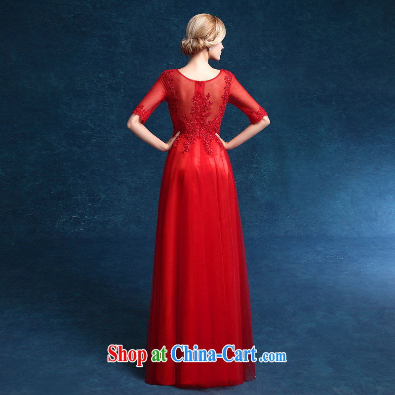 Kou Connie toast Service Bridal Fashion summer 2015 New Red wedding dresses long sleeves in marriage dress lace red tailored does not return focus, Connie (JIAONI), and, on-line shopping