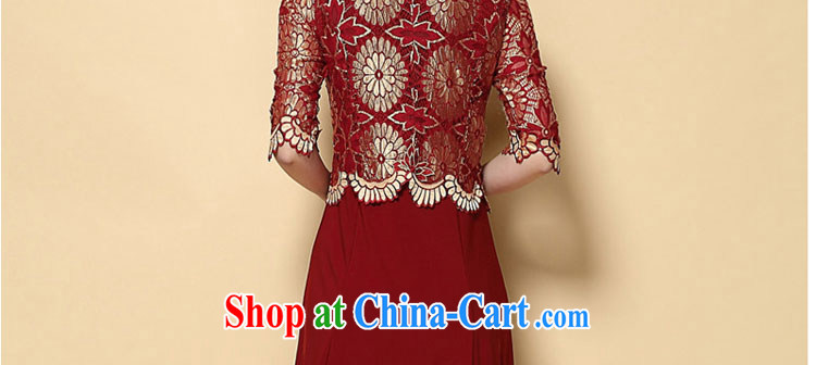 Kosovo Lucy (Woxi) in 2015 older larger wedding wedding mom with two-piece double-yi skirt, cuffs female 6351 red (pre-sale July 26 A) XXXXL pictures, price, brand platters! Elections are good character, the national distribution, so why buy now enjoy more preferential! Health