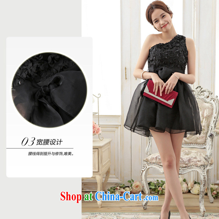 Shallow end (QIAN MO) sweet roses embroidered single shoulder Butterfly The root yarn shaggy dress Princess dress dress 6705 purple XXL pictures, price, brand platters! Elections are good character, the national distribution, so why buy now enjoy more preferential! Health
