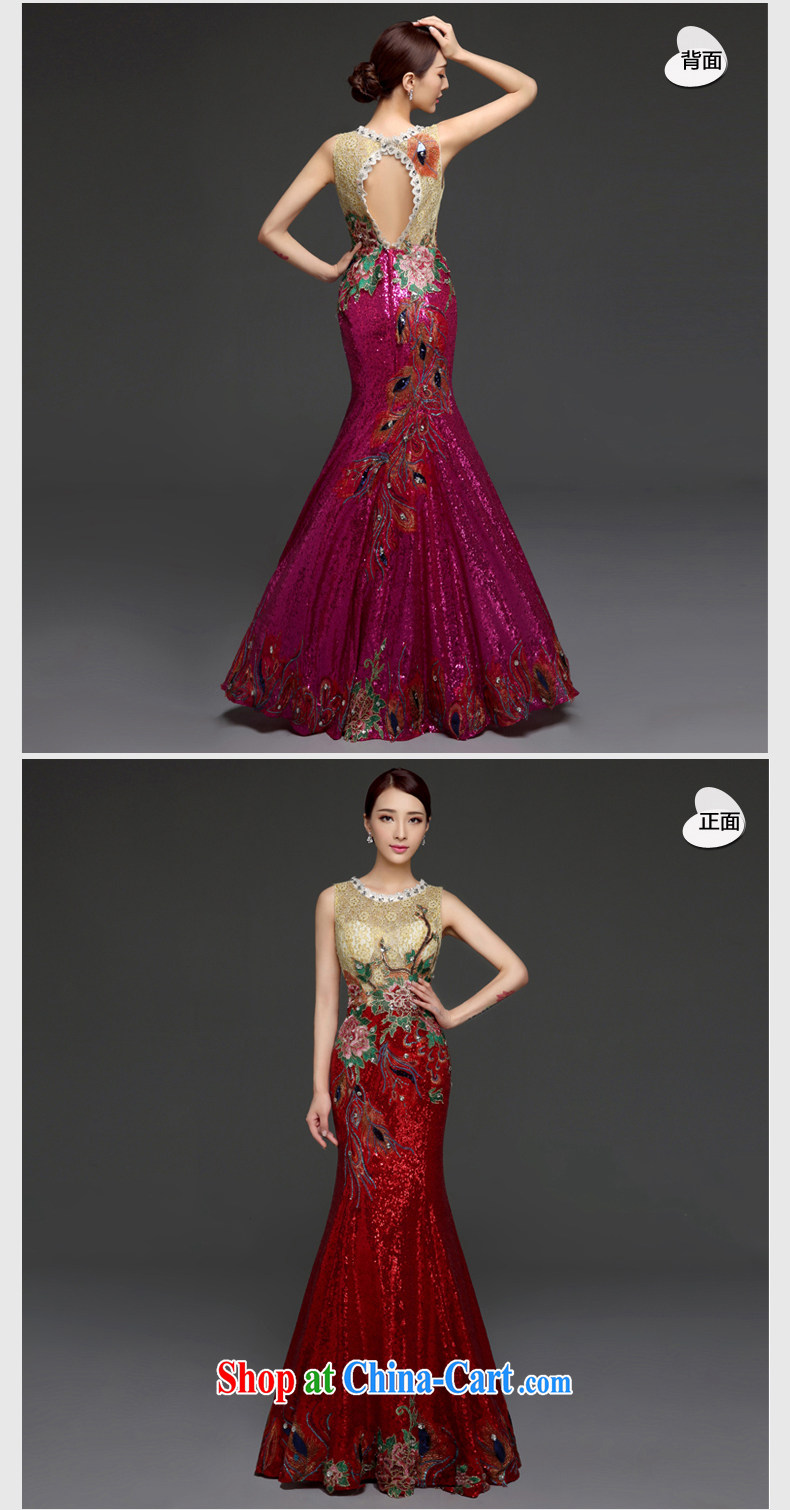 Snow Lotus bows clothing stylish bridal red wedding toast serving long crowsfoot dress beauty dress new 2015 summer color into red XL pictures, price, brand platters! Elections are good character, the national distribution, so why buy now enjoy more preferential! Health