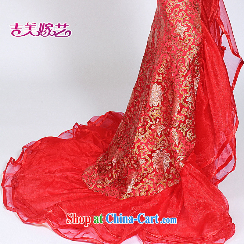 wedding dresses, marry us performing arts 2015 new wiped his chest Korean red dress at Merlion LT 961 bridal gown red L, Jimmy married arts, shopping on the Internet