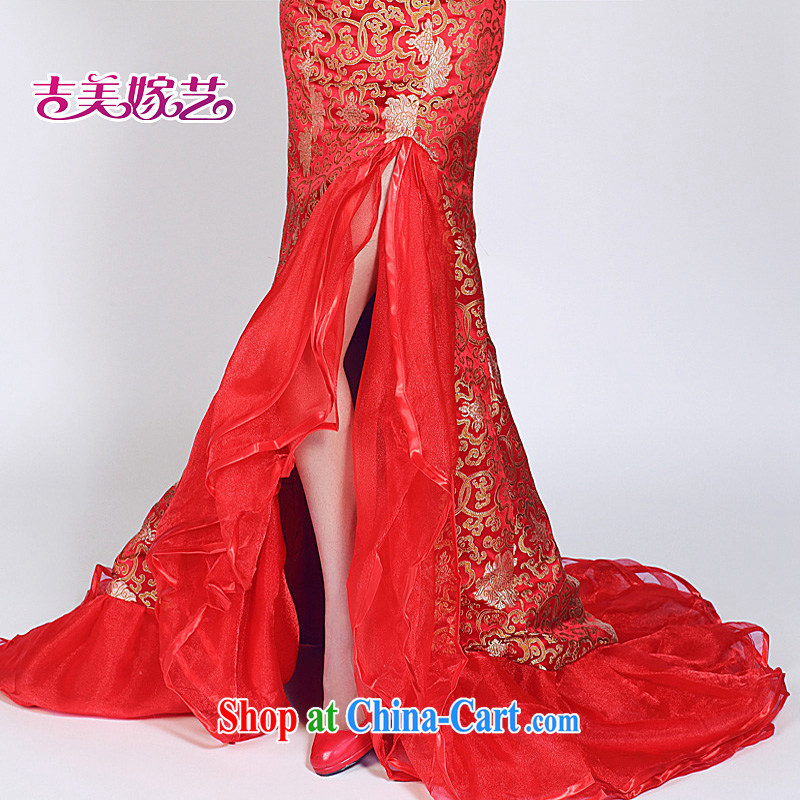wedding dresses, marry us performing arts 2015 new wiped his chest Korean red dress at Merlion LT 961 bridal gown red L, Jimmy married arts, shopping on the Internet