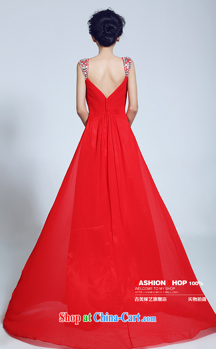wedding dresses Jimmy married arts 2015 new shoulders Korean bridal gown tail LT 6035 bridal gown red XL pictures, price, brand platters! Elections are good character, the national distribution, so why buy now enjoy more preferential! Health
