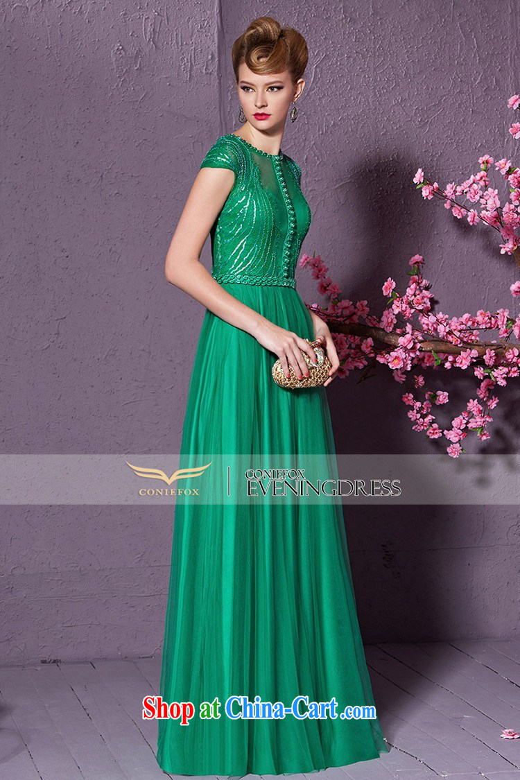 Creative Fox 2015 new stylish, package shoulder Evening Dress Evening Dress dress long, cultivating the annual dress uniform toast 30,898 green XXL pictures, price, brand platters! Elections are good character, the national distribution, so why buy now enjoy more preferential! Health