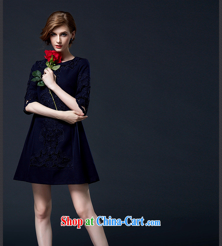 The poetry film fall 2015 with new heavy industry embroidery Openwork check flower cuff dress red bridal wedding dresses toast female Red XL pictures, price, brand platters! Elections are good character, the national distribution, so why buy now enjoy more preferential! Health