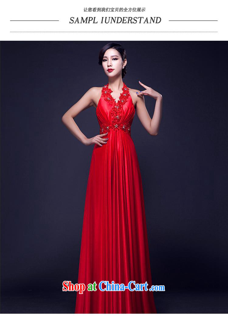 The-hwan, summer 2015 new toast serving Korean marriages, long-dresses also hosted evening dresses Red Red L pictures, price, brand platters! Elections are good character, the national distribution, so why buy now enjoy more preferential! Health