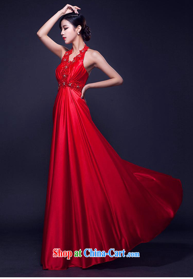 The-hwan, summer 2015 new toast serving Korean marriages, long-dresses also hosted evening dresses Red Red L pictures, price, brand platters! Elections are good character, the national distribution, so why buy now enjoy more preferential! Health