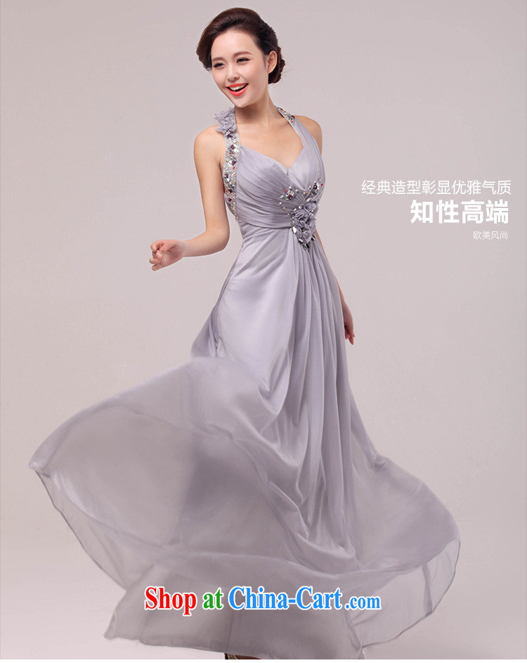 The-hwan, summer 2015 new Snow woven dress bridal wedding dress light drill mount also served toast bridesmaid dress gray XL pictures, price, brand platters! Elections are good character, the national distribution, so why buy now enjoy more preferential! Health