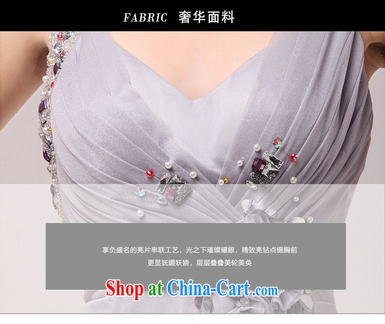 The-hwan, summer 2015 new Snow woven dress bridal wedding dress light drill mount also served toast bridesmaid dress gray XL pictures, price, brand platters! Elections are good character, the national distribution, so why buy now enjoy more preferential! Health