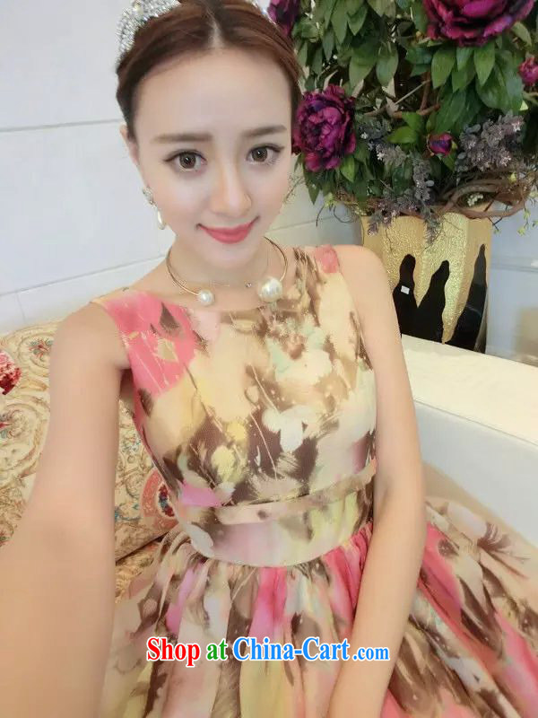 Korea, the Academic Building new stylish sweet stamp duty holiday large fancy dress beach skirt and suit 33903975 L pictures, price, brand platters! Elections are good character, the national distribution, so why buy now enjoy more preferential! Health