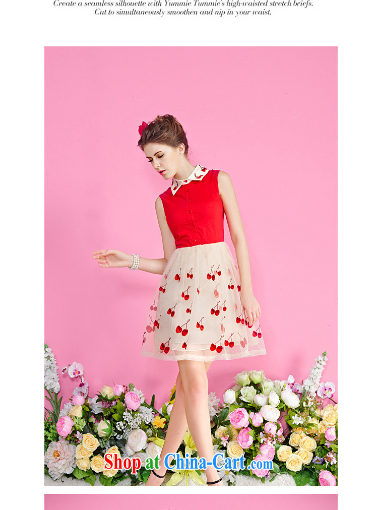 Korean Princess Anne summer high-end embroidered dresses Web yarn embroidery style beauty graphics thin shaggy skirts generation 263652780 red XL pictures, price, brand platters! Elections are good character, the national distribution, so why buy now enjoy more preferential! Health