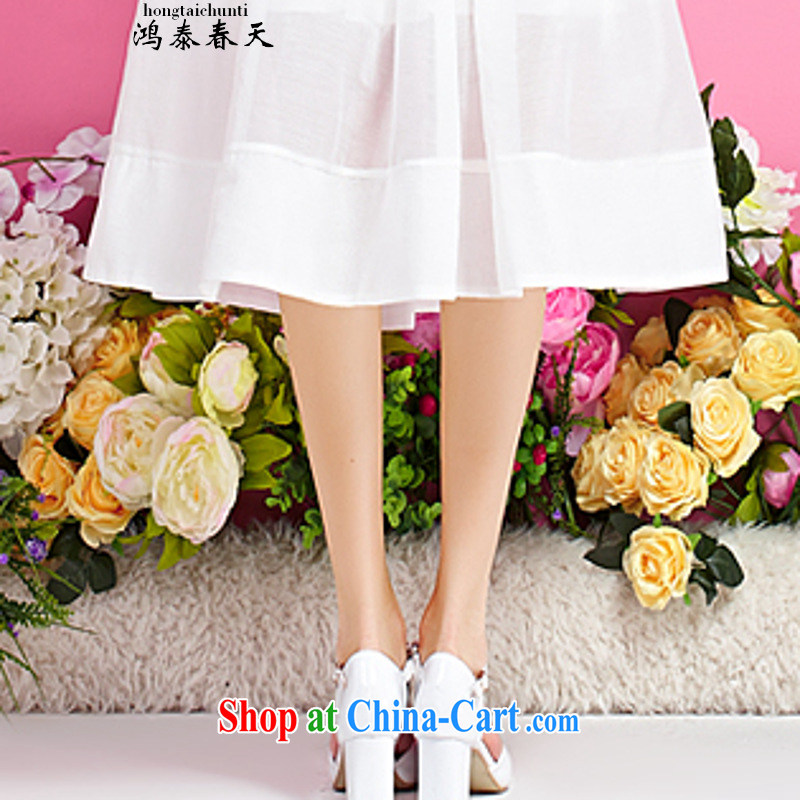 Hung Tai spring function, with stamp duty round-collar T shirt, long, two-piece dresses generation 263653670 XL suit, Hung Tai spring (hongtaichuntian), shopping on the Internet