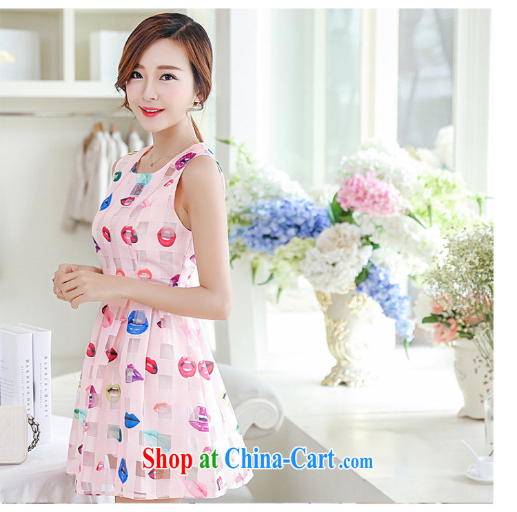 Korean Princess Anne summer beauty lips shaggy sleeveless vest dress the 40880140 white S pictures, price, brand platters! Elections are good character, the national distribution, so why buy now enjoy more preferential! Health