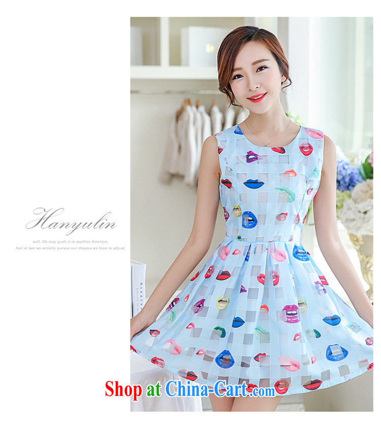 Korean Princess Anne summer beauty lips shaggy sleeveless vest dress the 40880140 white S pictures, price, brand platters! Elections are good character, the national distribution, so why buy now enjoy more preferential! Health