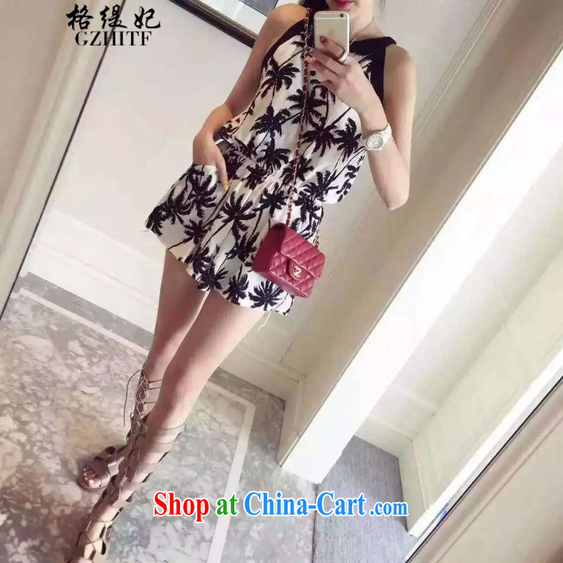 The economy should be Princess Diana video thin floral dress Korea Institute of wind sweet vest sleeveless dresses and 336 6607130 B Black, code, the economy, and, shopping on the Internet