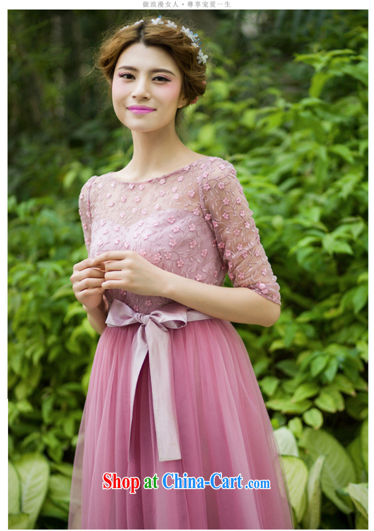 Ms Audrey EU, Q-summer new lady in snow cuff woven Web yarn embroidery, long skirt large dresses generation 263651280 pink L pictures, price, brand platters! Elections are good character, the national distribution, so why buy now enjoy more preferential! Health