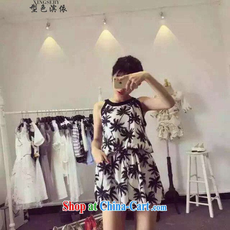 Type color Bin work in accordance with the video thin floral dress Korea Institute of wind sweet vest sleeveless dresses and 336 6607130 B Black, code, Goshiki (XINGSEBY), and, on-line shopping