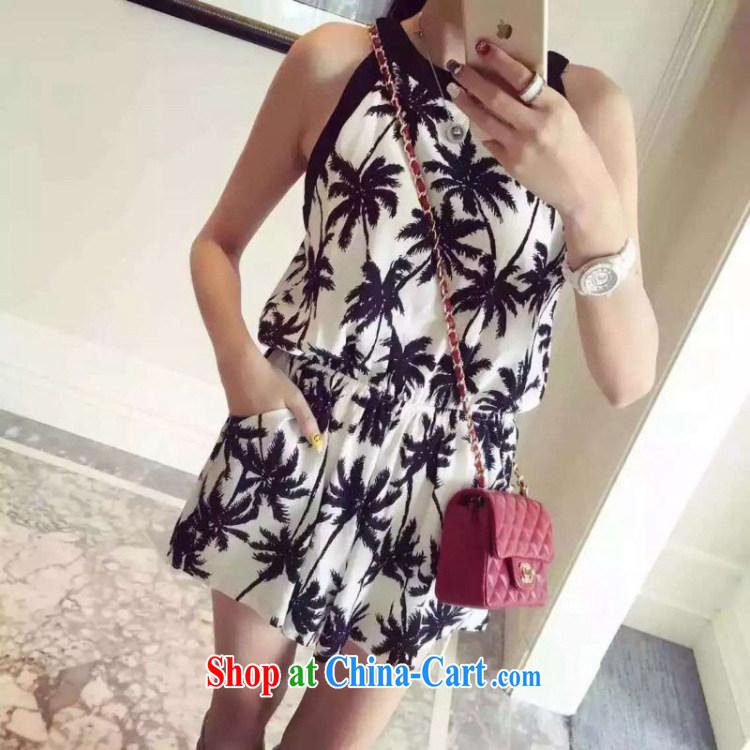 Petals rain saga should be graphics thin floral dress Korea Institute of wind sweet vest sleeveless dresses and 336 6607130 B black are code pictures, price, brand platters! Elections are good character, the national distribution, so why buy now enjoy more preferential! Health