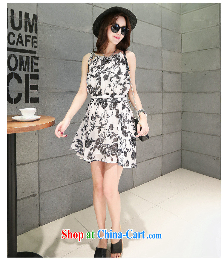 Type color, in accordance with the Korean version retro back exposed stamp duty vest skirt high waist beauty strap with floral dresses and suit 42551013 L pictures, price, brand platters! Elections are good character, the national distribution, so why buy now enjoy more preferential! Health