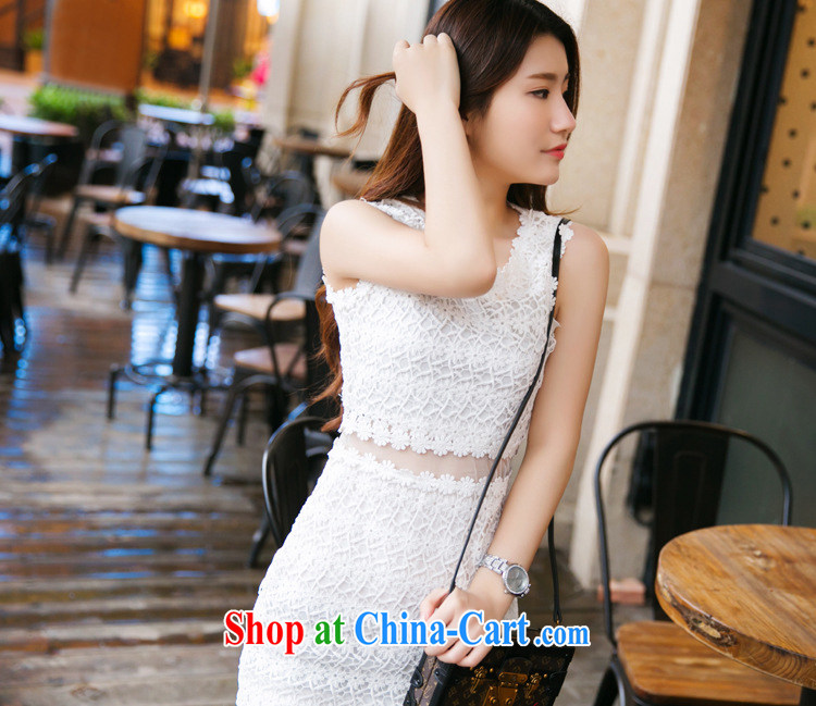 Korean Princess Anne summer new white water-soluble lace skirt beauty dresses and 335 100,155 A picture color M pictures, price, brand platters! Elections are good character, the national distribution, so why buy now enjoy more preferential! Health