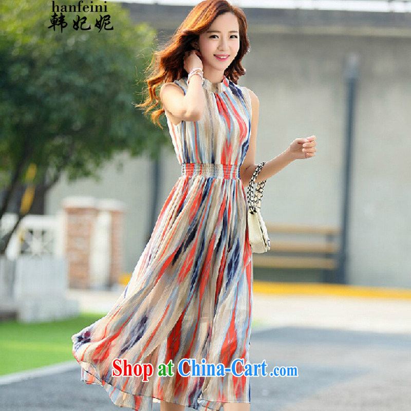 Korean Princess Anne SUMMER OF SOUTH KOREA long, snow-woven dresses female Bohemia, winds, cultivating the 325 A 901,030 red 2 XL