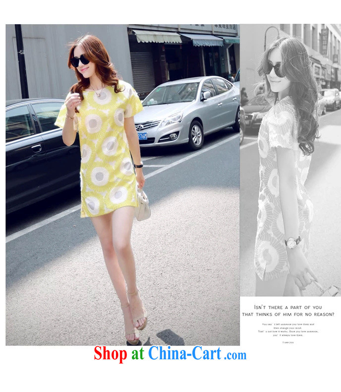 Korean Princess Anne new dresses, long, further than short-sleeved short skirts beauty graphics thin Korean edition 335 A 101,723 yellow S pictures, price, brand platters! Elections are good character, the national distribution, so why buy now enjoy more preferential! Health