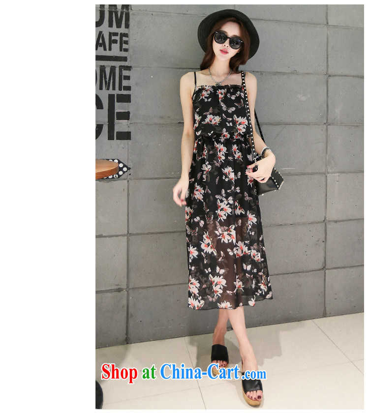 Korean Princess Anne Summer Snow woven strap flouncing stamp bohemian skirts beach skirt the 425510232 2 L pictures, price, brand platters! Elections are good character, the national distribution, so why buy now enjoy more preferential! Health