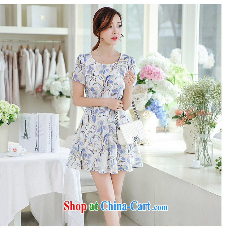 Take Princess Norodom Sihanouk family Korean summer floral snow woven shirts T shirts solid shirt short-sleeved dresses and 40881335 white XL pictures, price, brand platters! Elections are good character, the national distribution, so why buy now enjoy more preferential! Health