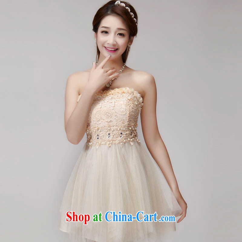 Jacob and Elizabeth's 2015 summer style staple manually inserts Pearl drill style beauty graphics thin smears chest dresses bridesmaid groups dress skirt orange L, Jacob and Elizabeth (YALESHA), shopping on the Internet