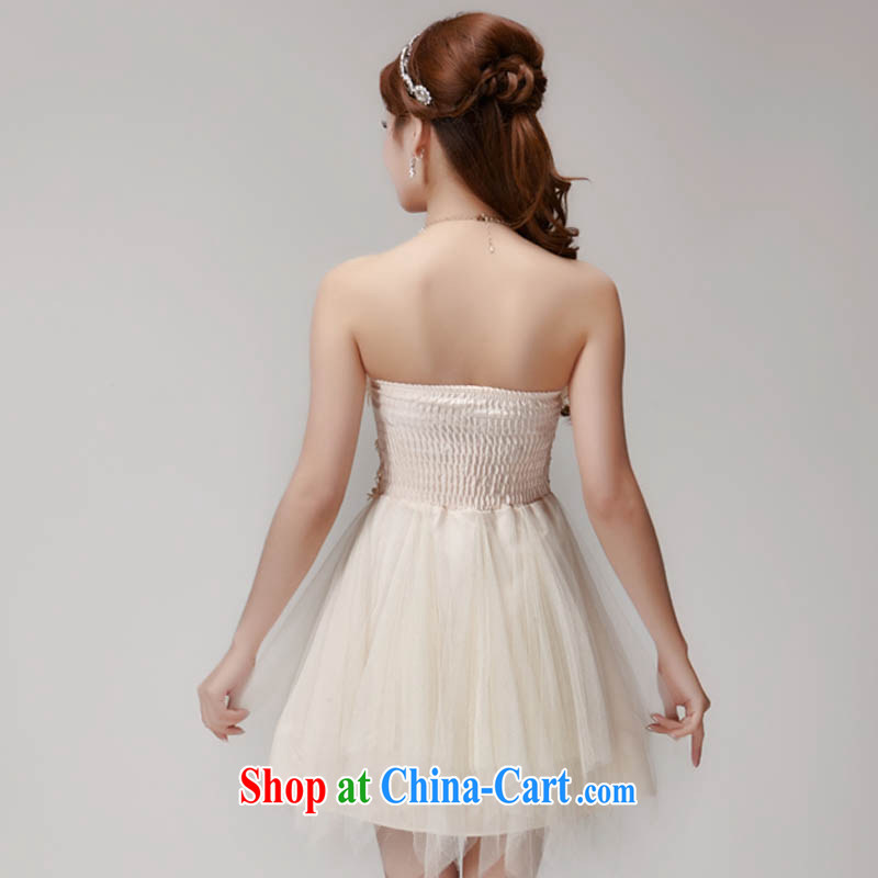 Jacob and Elizabeth's 2015 summer style staple manually inserts Pearl drill style beauty graphics thin smears chest dresses bridesmaid groups dress skirt orange L, Jacob and Elizabeth (YALESHA), shopping on the Internet