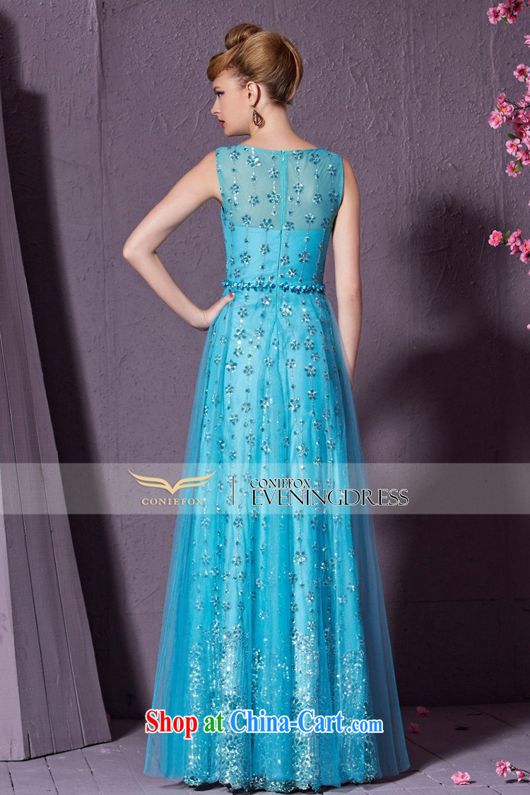 Creative Fox stylish shoulders banquet dress evening dress uniform toast elegant long annual meeting moderator dress beauty uniforms Red Carpet dress 30,901 blue XXL pictures, price, brand platters! Elections are good character, the national distribution, so why buy now enjoy more preferential! Health