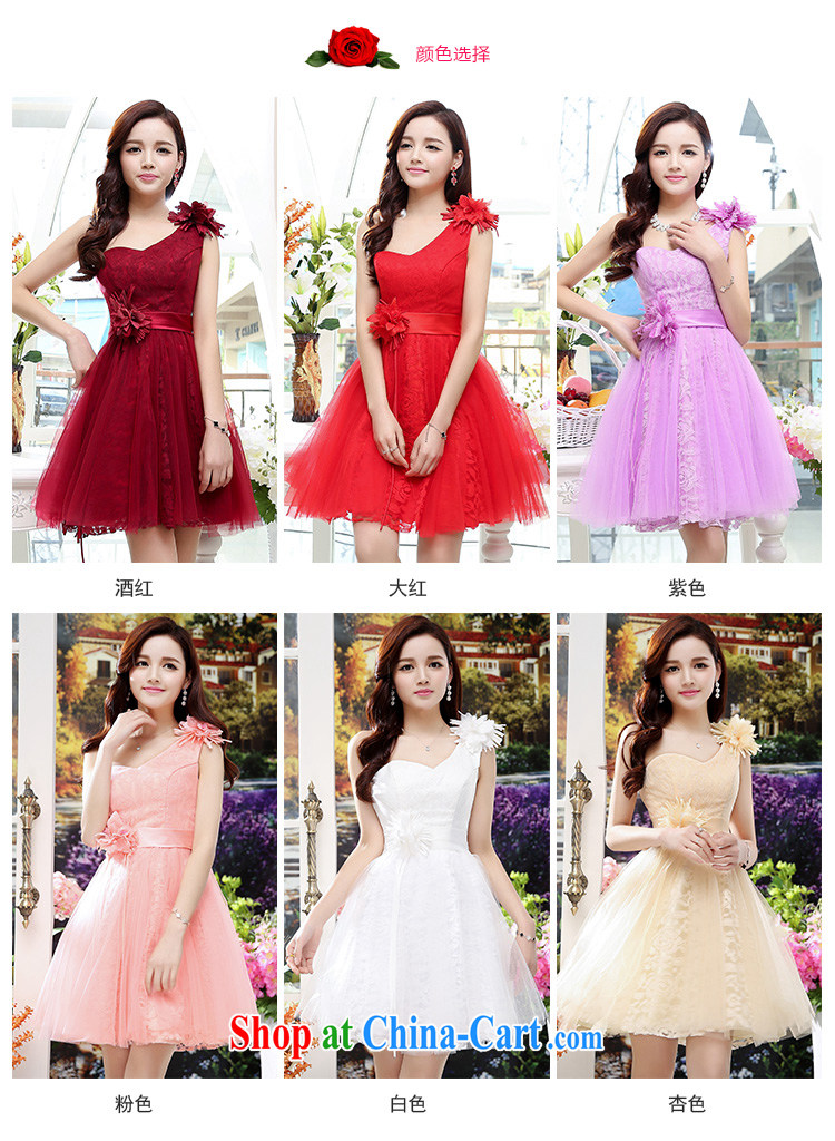 The diffuse population GEMANSI 2015 new bridesmaid bride toast wedding dress female Red short wedding dresses spring and summer, red XL pictures, price, brand platters! Elections are good character, the national distribution, so why buy now enjoy more preferential! Health